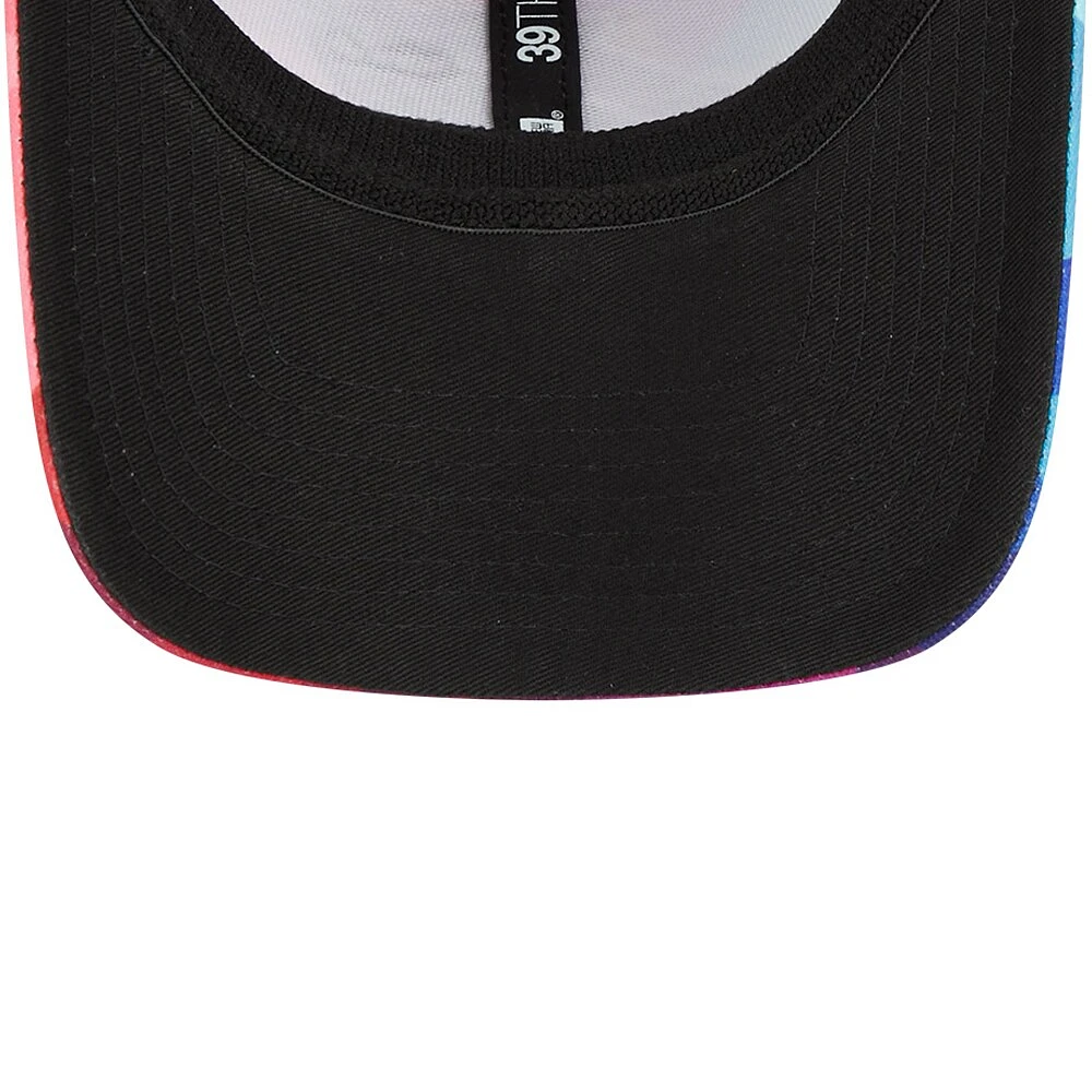 Casquette flexible 39THIRTY NFL Crucial Catch rose des Panthers de la Caroline New Era pour hommes