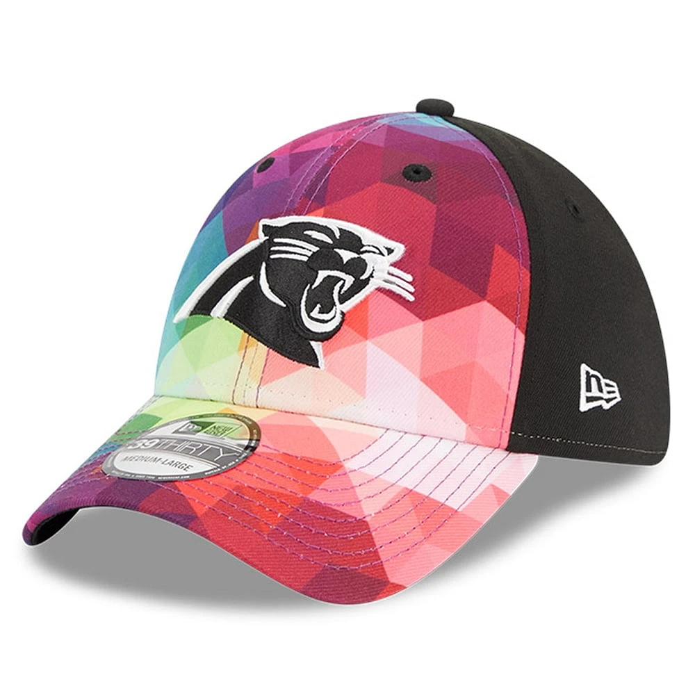 Men's New Era  Pink Carolina Panthers 2023 NFL Crucial Catch 39THIRTY Flex Hat