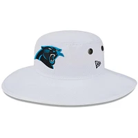 Chapeau bob panama New Era Carolina Panthers 2023 NFL Training Camp pour homme, blanc