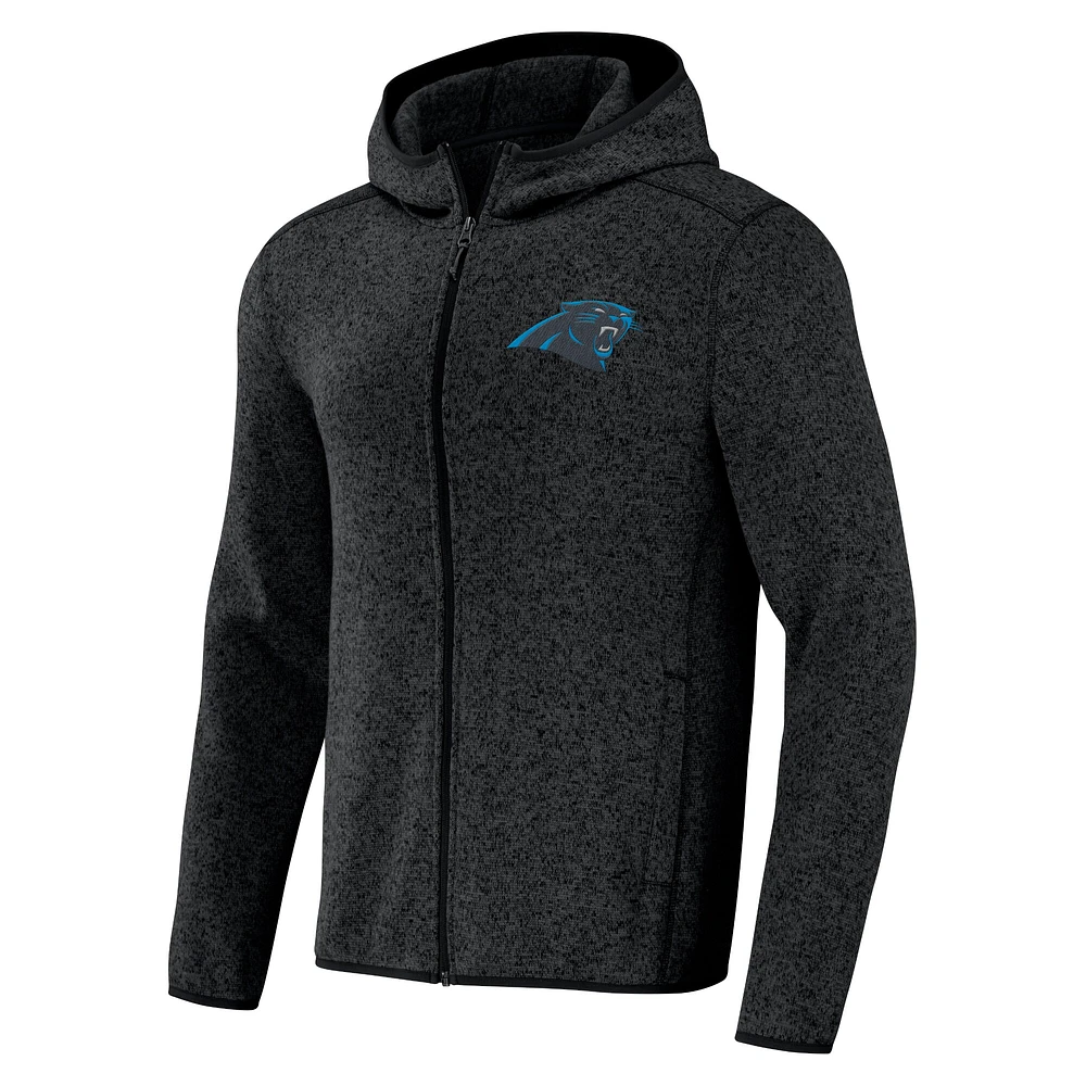 Collection NFL x Darius Rucker pour homme par Fanatics Black Carolina Panthers Fleece Pullover Hoodie