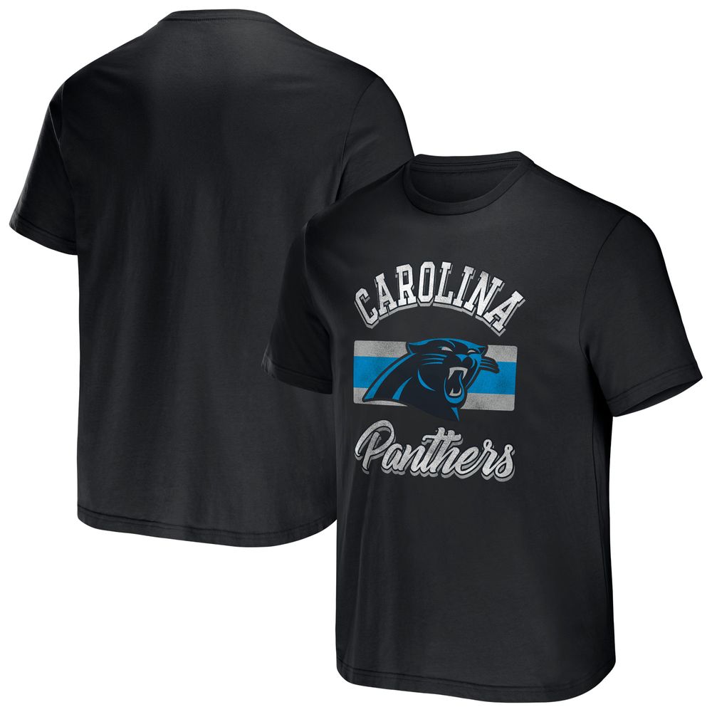 Men's NFL x Darius Rucker Collection by Fanatics Black Carolina Panthers T-Shirt