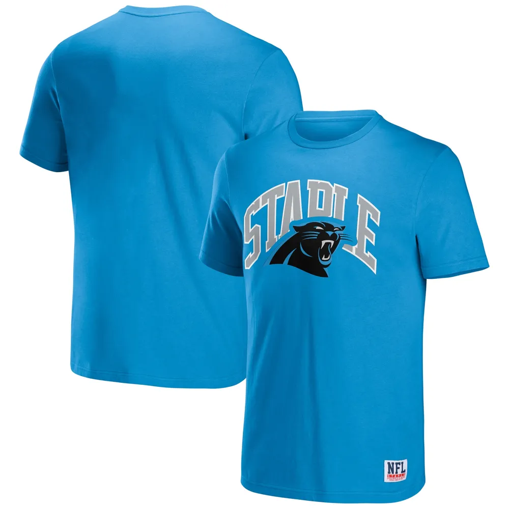 Men's NFL x Staple Blue Carolina Panthers All Over Print T-Shirt