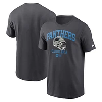 T-shirt Nike Anthracite Carolina Panthers Essential pour homme