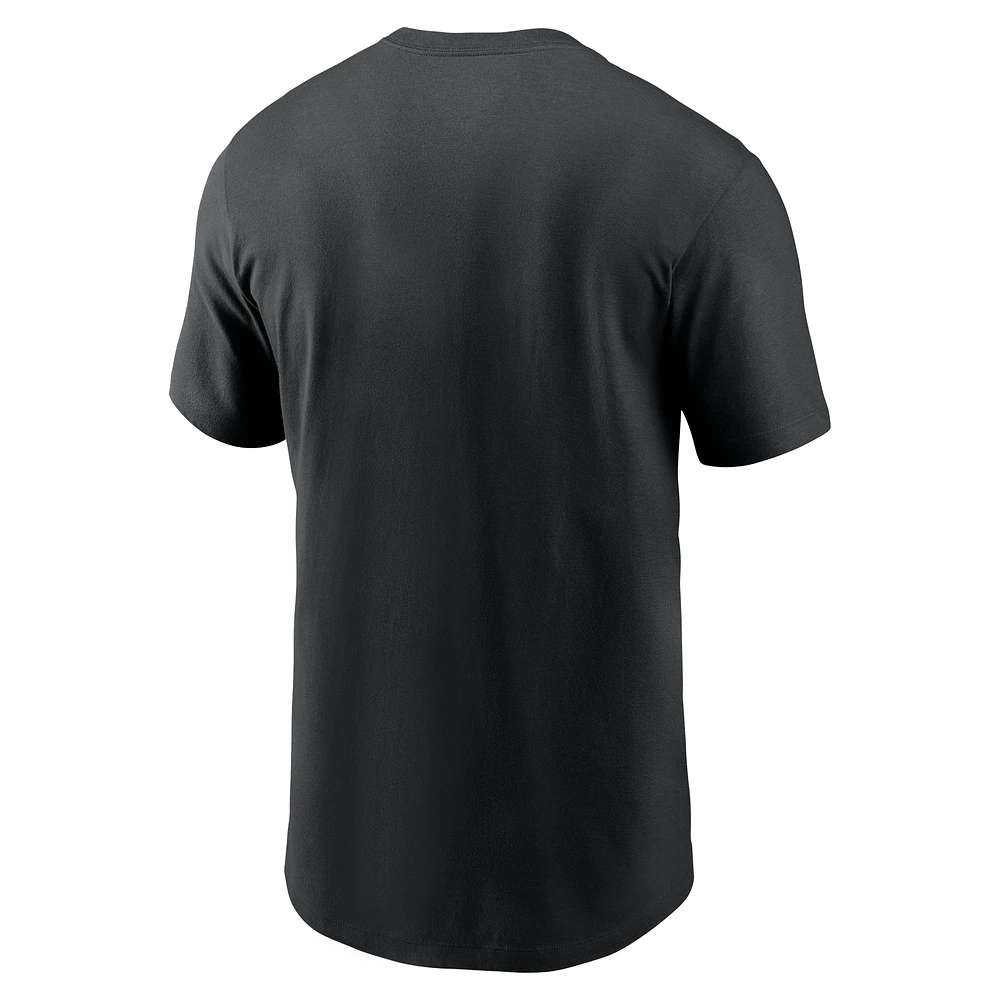 Men's Nike Black Carolina Panthers Essential Pride T-Shirt