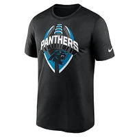 Men's Nike Black Carolina Panthers Legend Icon Performance T-Shirt