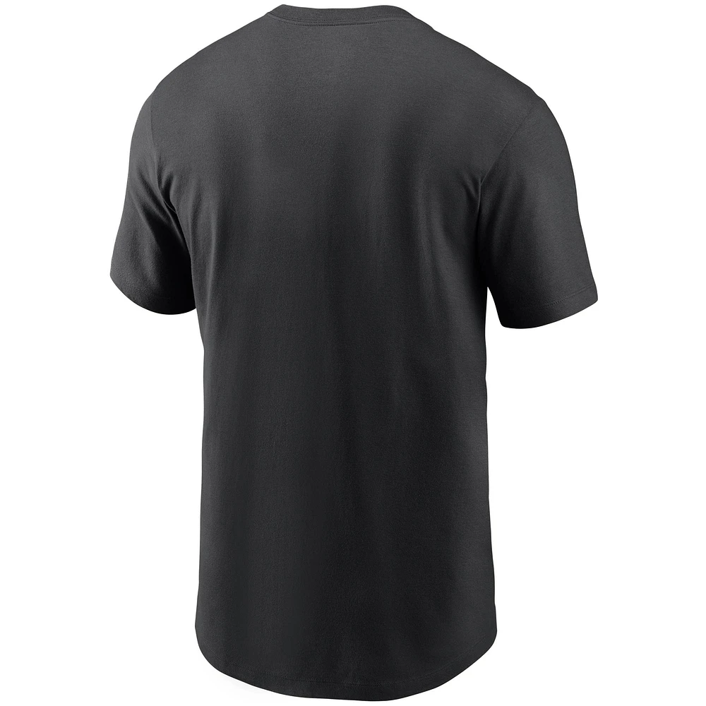 Men's Nike Black Carolina Panthers Primary Logo T-Shirt