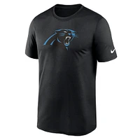 T-shirt Nike noir pour homme avec logo Primetime Legend des Carolina Panthers