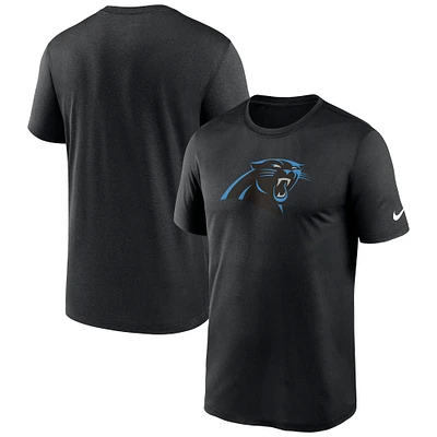 T-shirt Nike noir pour homme avec logo Primetime Legend des Carolina Panthers