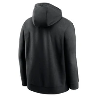 Men's Nike  Black Carolina Panthers Rewind Club Pullover Hoodie