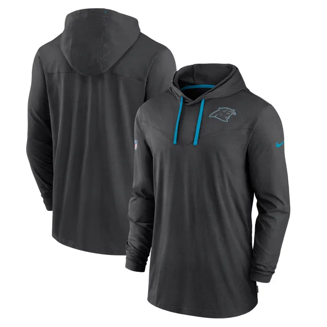 Carolina Panthers Sideline Club Men's Nike NFL Pullover Hoodie.