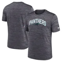 T-shirt Performance Stack pour homme des Panthers de la Caroline noirs