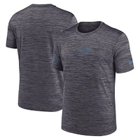 T-shirt Nike Performance Sideline Velocity pour homme, noir, Carolina Panthers