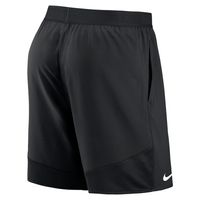 Men's Nike Black Carolina Panthers Stretch Woven Shorts