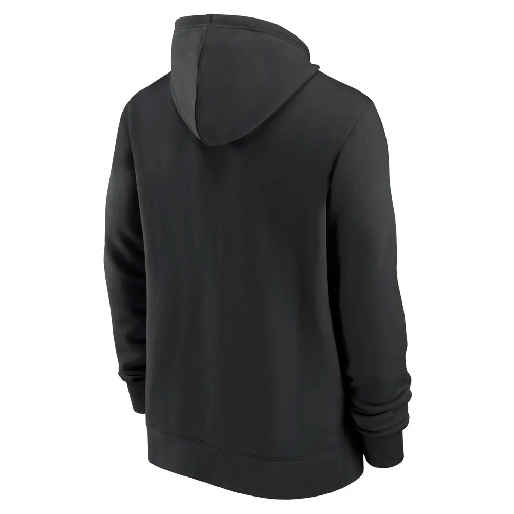 Men's Nike Black Carolina Panthers Surrey Full-Zip Hoodie