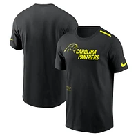 Men's Nike Black Carolina Panthers Volt Performance T-Shirt