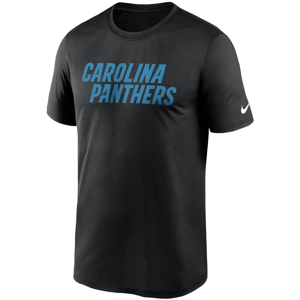 Lids Carolina Panthers Nike Legend Logo Performance T-Shirt - Black