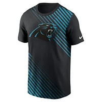 T-shirt Asbury Yard Line Fashion des Panthers de la Caroline noirs pour homme Nike