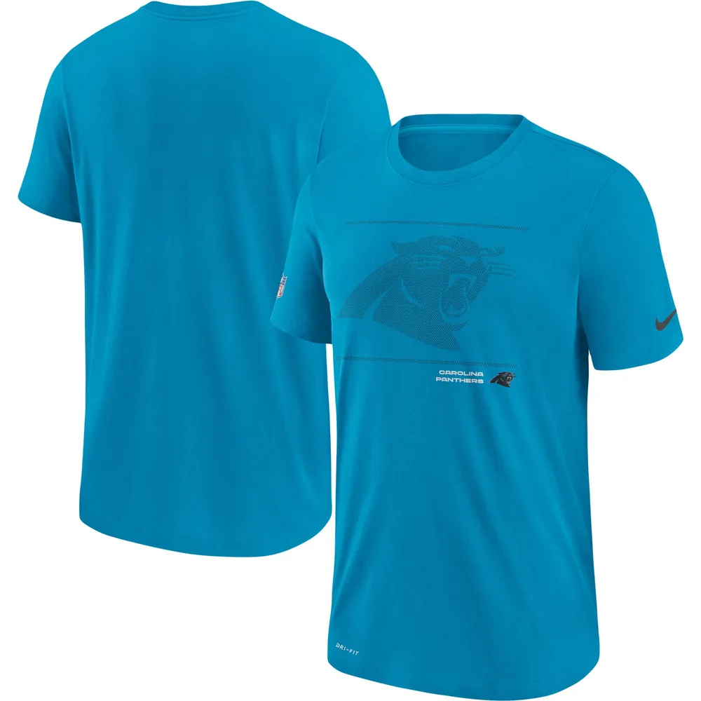 Carolina Panthers Sideline Nike Dri-FIT Player Short Sleeve Top - Mens