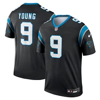 Men's Nike Bryce Young Black Carolina Panthers Team Legend Player Performance Top