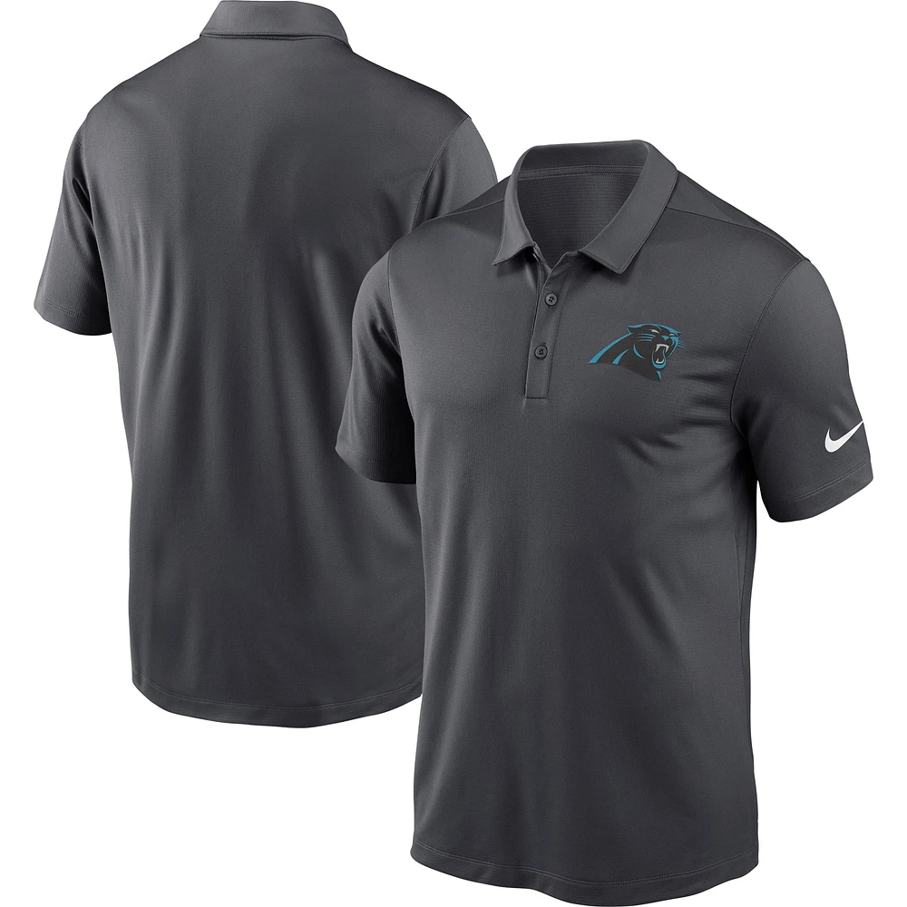 Polo Nike Heat-Sealed Graphic Team Franchise des Panthers de la Caroline Fan Gear pour Homme