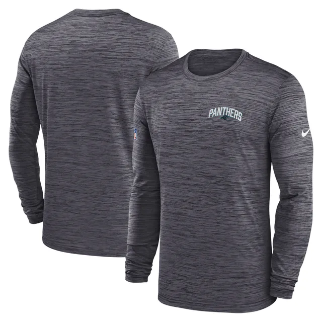 Lids Carolina Panthers Nike Sideline Velocity Athletic Stack Performance T- Shirt - White