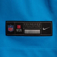 Men's Nike Chuba Hubbard  Blue Carolina Panthers Alternate Game Jersey