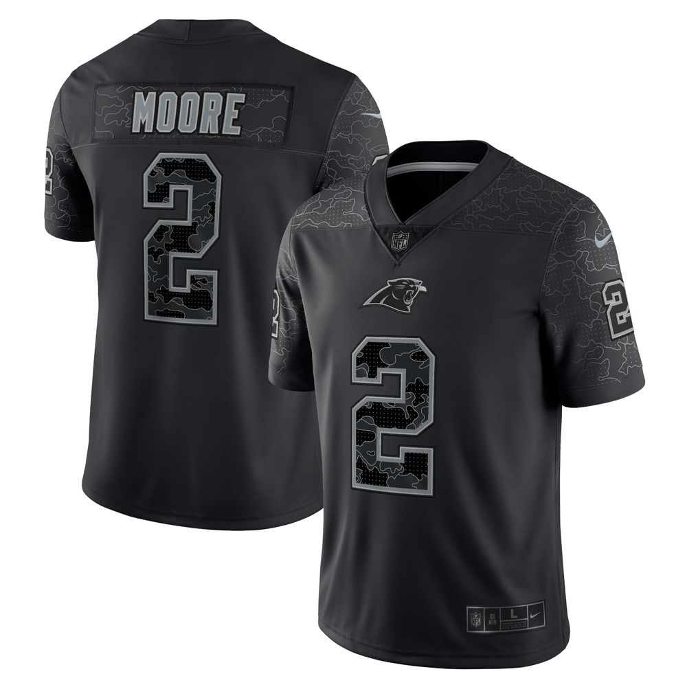 Youth Nike D.J. Moore Black Carolina Panthers Game Jersey