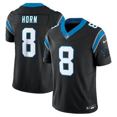 Nike Jaycee Horn pour hommes Noir Carolina Panthers Vapor F.U.S.E. Maillot limité