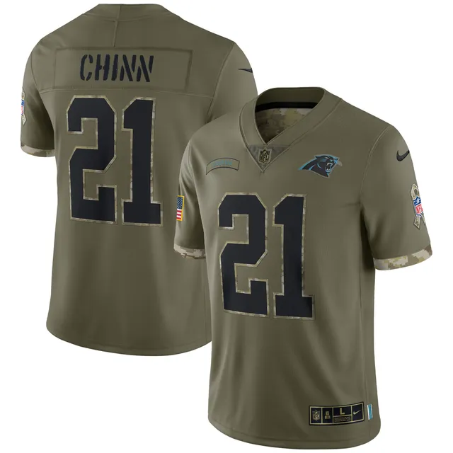 Moore Carolina Panthers Nike Inverted Legend Jersey Silver