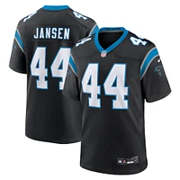 Nike J.J. pour homme Maillot Jansen Black Carolina Panthers Team Game