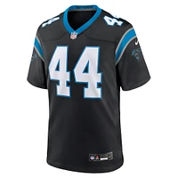 Nike J.J. pour homme Maillot Jansen Black Carolina Panthers Team Game