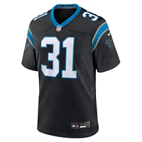 Maillot de match Nike Lamar Jackson noir des Panthers la Caroline pour homme