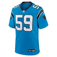 Men's Nike Luke Kuechly Blue Carolina Panthers Retired Player Alternate Game Jersey