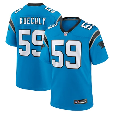 Men's Nike Luke Kuechly Blue Carolina Panthers Retired Player Alternate Game Jersey
