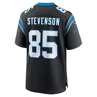 Maillot de match l'équipe Nike Marquez Stevenson pour hommes, noir, Carolina Panthers