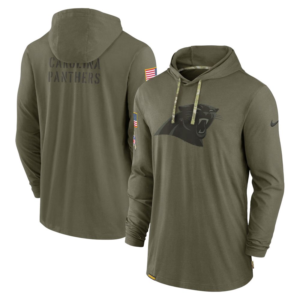 Carolina Panthers Nike Salute to Service Performance Long Sleeve T