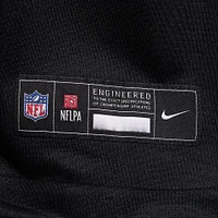 Men's Nike Tershawn Wharton  Black Carolina Panthers Team Game Jersey