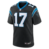 Men's Nike Xavier Legette Black Carolina Panthers 2024 NFL First Round Pick Game Player Jersey