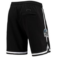 Men's Pro Standard Black Carolina Panthers Core Shorts