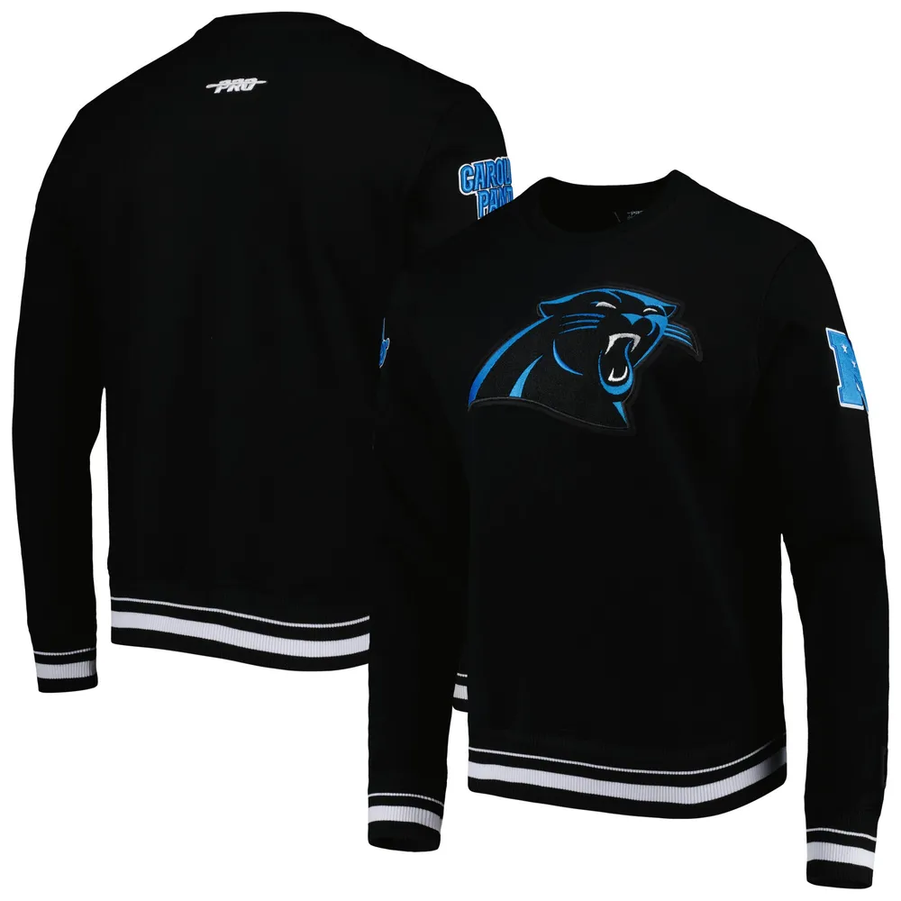 Carolina Panthers Antigua Reward Crewneck Pullover Sweatshirt