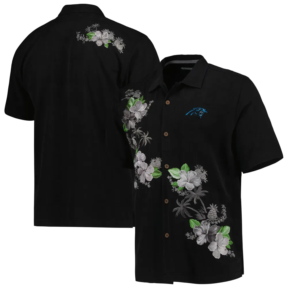 Men'S Carolina Panthers Shirts Button Up