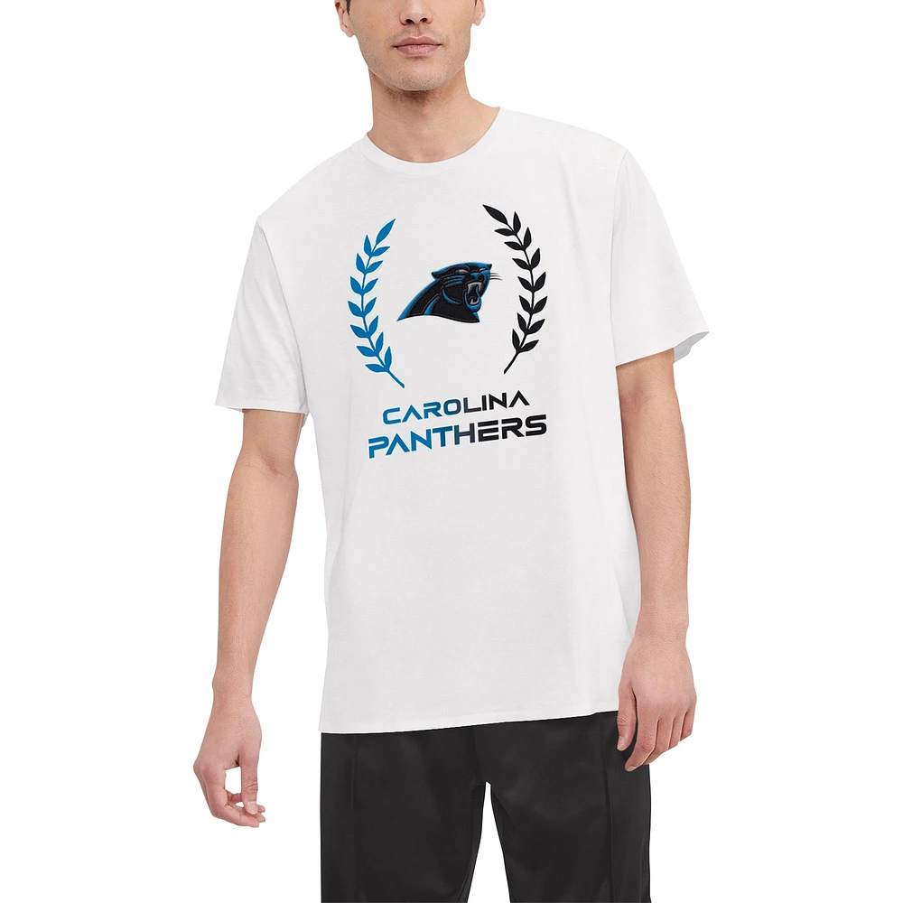 T-shirt blanc Tommy Hilfiger Carolina Panthers Miles pour hommes