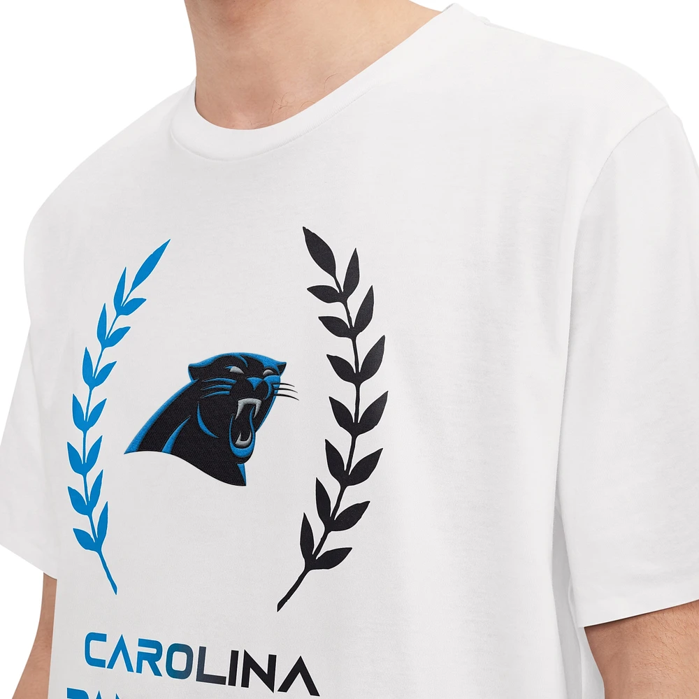 T-shirt blanc Tommy Hilfiger Carolina Panthers Miles pour hommes