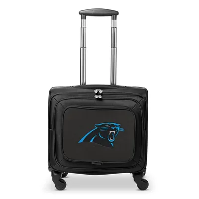 Carolina Panthers MOJO 14'' Laptop Overnighter Wheeled Bag- Black