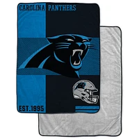 Couverture Sherpa Pegasus Carolina Panthers 60" x 80"