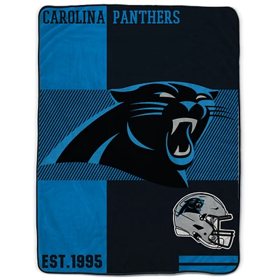 Couverture Sherpa Pegasus Carolina Panthers 60" x 80"