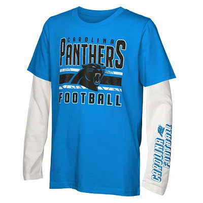 Preschool Carolina Panthers the Mix T-Shirt Combo Set