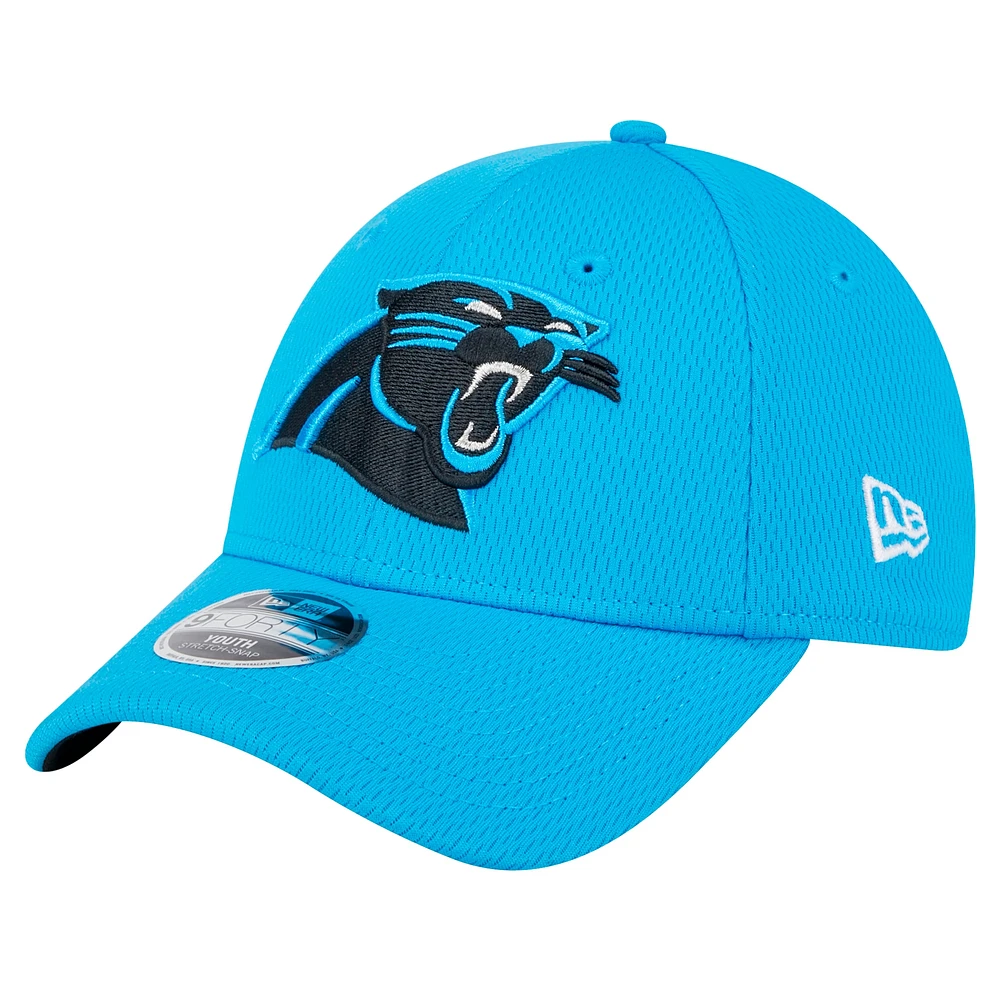 Casquette ajustable Main 9FORTY des Carolina Panthers de New Era pour enfants d'âge préscolaire