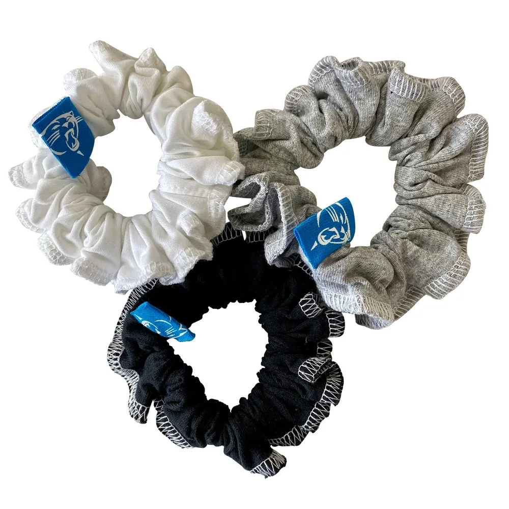 Lids Carolina Panthers Refried Apparel Sustainable Upcycled 3-Pack  Scrunchie Set