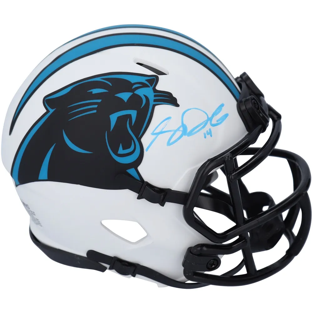 Lids Sam Darnold Carolina Panthers Fanatics Authentic Autographed Riddell  Lunar Eclipse Alternate Speed Mini Helmet